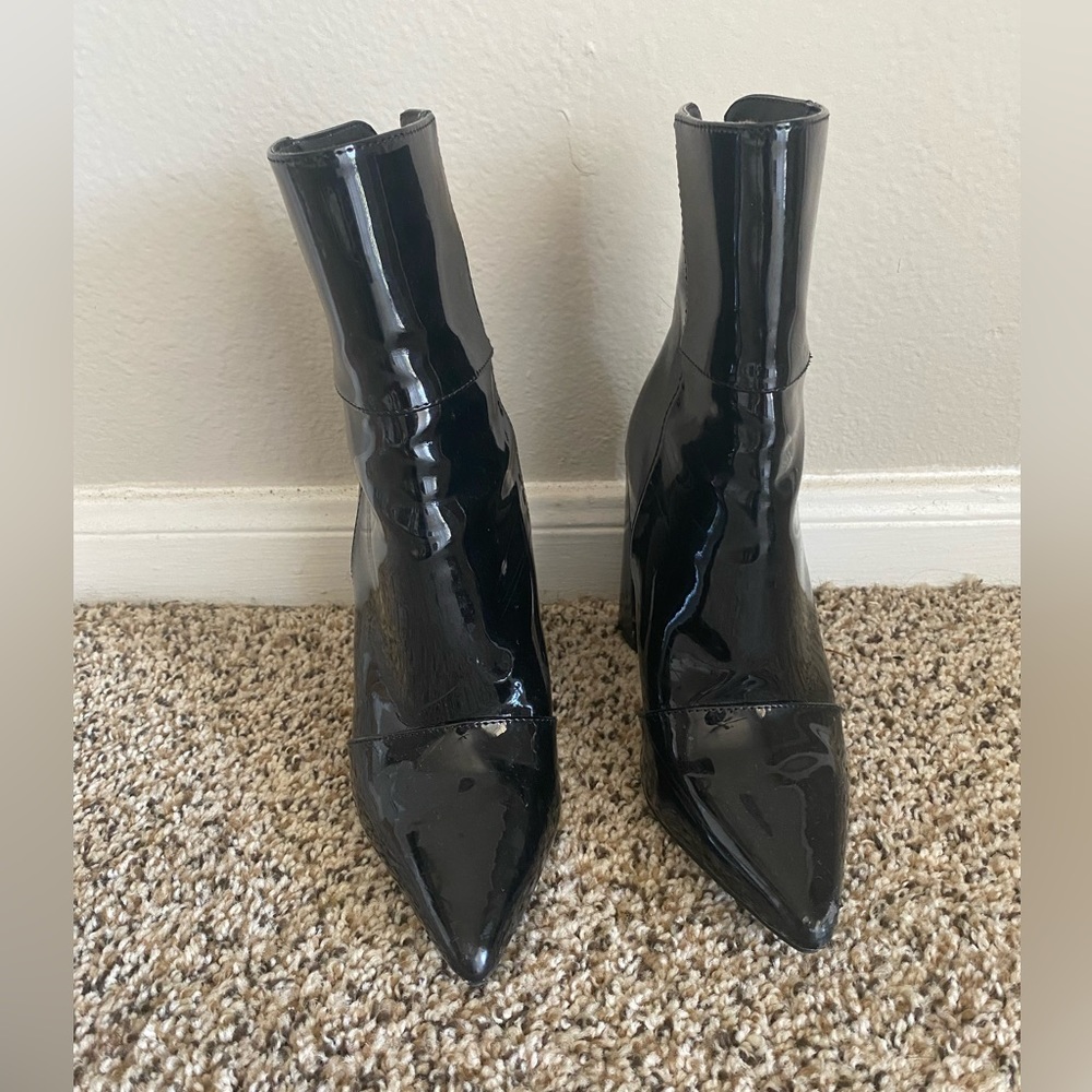 Black booties